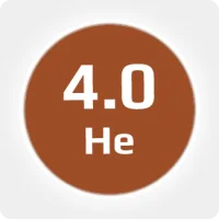 Гелий (He) марка Б 4.0 (99,99%) в баллоне 40л, 150 бар, соединение G3/4  (DIN 9)