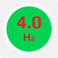 Водород (H2) марка А 4.0 (99,99%) в баллоне 4-5л 100 бар, соединение   W21,8x1/14'' LH (DIN 1)