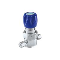 Регулятор AMFLO UHP AU21 Материал: Код SH (Body-SUS316L VAR,Poppet, Nozzle,Diaphragm,Gland- Hastelloy® C-22, Seat: PCTFE) ; Поверхность 0.25 um; 4х портовый, CV-0.09